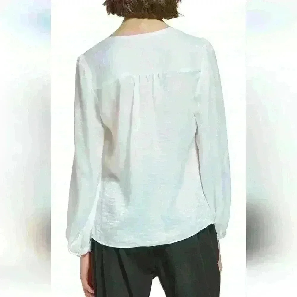 Calvin Klein Blouse Size Medium - Picture 2 of 9